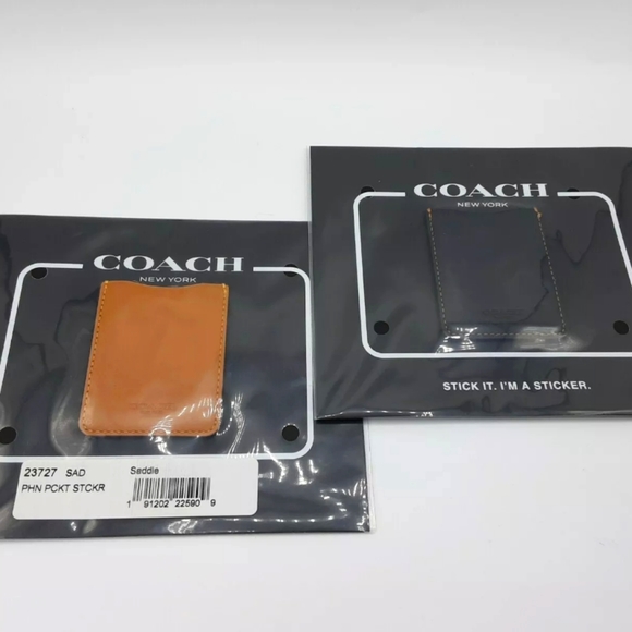 Coach Phone Pocket Stickers - Picture 1 of 3